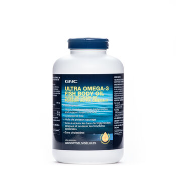 Ultra Omeg- 3 Fish Body Oil  | GNC